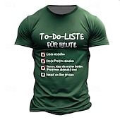 Men's Funny To-Do List T-Shirt - Hilarious Beer Humor Sarcastic Productivity Graphic Short Sleeve Top 14