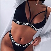 economico Intimo sexy-set bikini sexy a tre punti da donna, abiti da casa