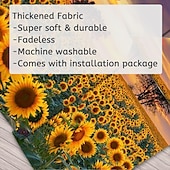 tanie gobelin krajobrazowy-wall tapestry art decor koc kurtyna piknik obrus wiszący dom sypialnia salon akademik dekoracja poliester słonecznik piękno widoki