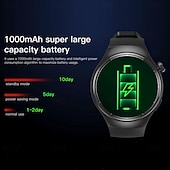 abordables Relojes inteligentes-Reloj inteligente 696 DM80 rastreador de fitness ECG PPG recordatorio de llamada Bluetooth Android iOS IP67 48mm 1.43