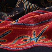 billiga Retro-Herr Harem Långbyxor Sommarbyxor Byxor Strandbyxor Elastisk midja Släpp grenen Djur Färgblock Andningsfunktion Mjuk Fullängd Ledigt Dagligen Kinesisk stil Boho Lös passning Svart Gul Microelastisk