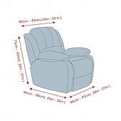 ieftine Recliner-huse de scaun florale huse lazyboy huse scaune canapea set 4 buc, rabatabil antiderapant cu buzunare de depozitare protectie mobila pentru living