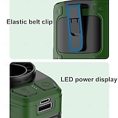 economico Ventilatori-Ventilatore a semiconduttore – Ventilatore turbo ricaricabile portatile trasparente USB con pacchetto di ghiaccio per uso all&#039;aperto