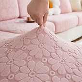 billiga Överdrag för soffa och armstöd-magiskt sofffodral stretch jacquard soffsits soffkudde överdrag, halkskyddande möbelskydd för sektions 1/2/3/4 sätesöverdrag, l form sofföverdrag, schäslongssoffa underöverdrag