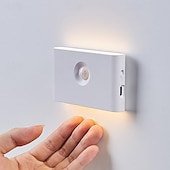 cheap Sensor Night Lights-Smart Sensor Night Light Led Infrared Light Sensor Night Light Typec Rechargeable Magnetic Wireless Sensor Night Light