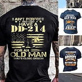  4th of July 2026 250th Memorial Day Men's Graphic Veteran Short Sleeve T-Shirt