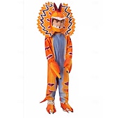 economico Costumi per bambini-Dinosauro Vestiti Carnevale Costume cosplay Stile Carnevale di Venezia Per adulto Da ragazzo Da ragazza Cosplay Feste Mascherata Carnevale Mascherata Costume di Carnevale facile