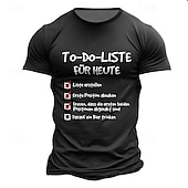 Men's Funny To-Do List T-Shirt - Hilarious Beer Humor Sarcastic Productivity Graphic Short Sleeve Top 13