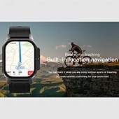 Χαμηλού Κόστους Smartwatch-696 DM62 Εξυπνο ρολόι 2.13 inch Έξυπνο ρολόι Bluetooth ΗΚΓ + PPG Βηματόμετρο Υπενθύμιση Κλήσης Συμβατό με Android iOS Γυναικεία Άντρες Κλήσεις Hands-Free Υπενθύμιση Μηνύματος IP 67 Ρολόι 42mm
