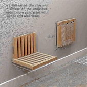 abordables Suministros para la fiesta-banco para asiento de ducha, taburete plegable de pared, taburete de ducha para entrada interior a la ducha