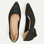 abordables Block Heels-Femme Chaussures à Talons Grandes Tailles Chaussures Flyknit Extérieur Travail du quotidien Léopard Talon hétérotypique Bout pointu Classique Décontractées Confort Marche Tricot Mocassins Léopard