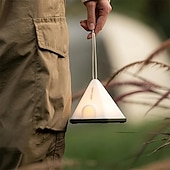 cheap Camping Lights &amp; Lanterns-White Light Warm Light Rechargeable Camping Light LED Atmosphere Tent Light Waterproof USB Charging Camping Lantern Emergency Light Table Lights