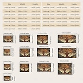 cheap Tree of Life Tapestry-Tree of Life Hanging Tapestry Sun Moon Wall Art Large Tapestry Mural Decor Photograph Backdrop Blanket Curtain Home Bedroom Living Room Decoration