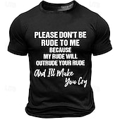 cheap Men&#039;s Graphic T Shirt-Men&#039;s Slogan T Shirt Tee Top Cotton Short Sleeve Graphic Shirt Black Dark Blue Dark Gray Comfortable Tee Sports Outdoor Holiday Fashion Designer Clothing