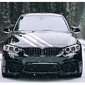 voordelige Autostickers-3 stks auto sticker monster klauw sticker auto kap koplamp decoratieve sticker auto styling ghost klauw kras streep strepen koplamp sticker stickers