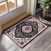 preiswerte Fußmatten-Vintage-Ramadan-Druck, Fußmatte, Fußmatten, waschbare Teppiche, Küchenmatte, rutschfester, ölbeständiger Teppich, Innen- und Außenmatte, Schlafzimmerdekoration, Badezimmermatte, Eingangsteppich
