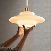 economico Luci Isola cucina-Lampade a sospensione a led per il tavolo della sala da pranzo 1 luce lampada a sospensione a soffitto in ottone per cucina isola luce illuminazione ingresso 110-240v