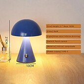 preiswerte Tischlampen-Morden LED-Tischlampe aus Metall mit Retro-Farbdimmung, minimalistische Vintage-Ambientelampe im europäischen Stil für Schlafzimmer