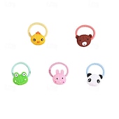 ieftine Elastice de Păr-Copii Unisex Accesorii de Păr Floral 9#Flori set 10 piese 3# Set de flori violete