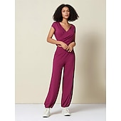 baratos camisas, tops e blusas-top athleisure com manga curta reversível
