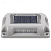 economico Luci a terra-Luci solari per vialetto, lampada da ponte per passerella Lampada a LED per gradini per scale esterne ad energia solare per cortile, patio, giardino