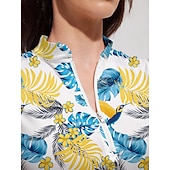 cheap Women&#039;s Golf Clothing-Women&#039;s Golf Dress Blue Sleeveless Ladies Golf Attire Clothes Outfits Wear Apparel