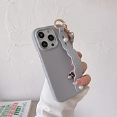 cheap iPhone Cases-Phone Case For iPhone 16 iPhone 15 Pro Max Plus iPhone 14 13 12 11 Pro Max Plus Mini SE for Women Girl with Stand Holder with Lanyard with Wrist Strap Retro TPU PU Leather