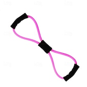 billige Antistress-leketøy-yoga fitness elleve deler sett med bånd lateks silke hip ring lateks elastisk ring yoga ball stretching band pilates