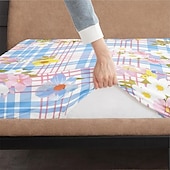 abordables Sábanas y funda de almohada-Juego de sábanas ajustables con patrón de primavera a rayas florales 100% algodón, sábanas sedosas y transpirables ultra suaves, sábanas con bolsillos profundos, tamaño queen king de 3 piezas