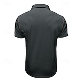 preiswerte Klassisches Poloshirt für Herren-Herren Poloshirt aus Baumwolle Golfhemd Arbeit Casual Kargen Kurzarm Basic Modern Farbblock Patchwork Taste Frühling Sommer Regular Fit Wein Dunkelgrau Schwarz Weiß Königliches Blau Grün Poloshirt