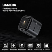 ieftine Camere Rețea IP Interior-HD cu viziune nocturnă mini cameră dv portabilă pentru călărie în aer liber, telefon mobil cu unghi larg, cameră wifi, înregistrator de poliție pentru aplicarea legii