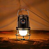 cheap Flashlights &amp; Camping Lights-Rechargeable Camping Lantern Rechargeable Portable Tent Light IPX4 Waterproof Outdoor Lighting Accessory for Hiking Fishing  Outdoor CampingTent Decoration 1PC