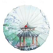 cheap Mr &amp; Mrs Wedding-Silk Cloth Parasol (33-inch Peony) - Chinese Japanese Style Paper Umbrella - For Weddings And Personal Sun Protection Asdf Christmas