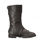 preiswerte Schuhe-Retro Vintage Mittelalterlich Renaissance Schuhe Gamaschen Stiefelüberzüge Pirat Ritter Wikinger Herren Damen Unisex Seeräuber Steampunk Halloween Karneval Maskerade Veranstaltung / Fest Maskerade