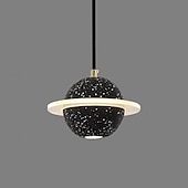 ieftine Lumini pandantive-candelabru led plafoniera nordic retro acrilic ciment star camera de zi dining bar scara lumina calda 2-lumini 20cm 110-120v 220-240v