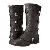 preiswerte Schuhe-Retro Vintage Mittelalterlich Renaissance Schuhe Gamaschen Stiefelüberzüge Pirat Ritter Wikinger Herren Damen Unisex Seeräuber Steampunk Halloween Karneval Maskerade Veranstaltung / Fest Maskerade