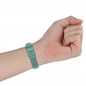 Χαμηλού Κόστους Ζώνες ρολογιών Fitbit-Smart Watch Band Συμβατό με Fitbit Inspire 3 σιλικόνη Εξυπνο ρολόι Λουρί Μεταλλικό κούμπωμα Αδιάβροχη Ρυθμιζόμενο Αθλητικό Μπρασελέ Αντικατάσταση Περικάρπιο