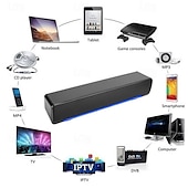 cheap Speakers-LITBest X7Bluetooth Speaker Bluetooth USB Portable LED Light Mini Speaker For TV &amp; PC