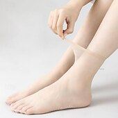 cheap Socks-Women&#039;s Crew Socks Home Daily Solid Color Spandex Acrylic Fibers Nylon Simple Casual Skidproof Casual 5 Pairs