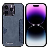 cheap iPhone Cases-Phone Case For iPhone 16 iPhone 15 Pro Max iPhone 14 13 12 11 Pro Max Mini SE X XR XS Max 8 7 Plus Back Cover Ultra Thin Card Slot Shockproof Retro TPU PU Leather
