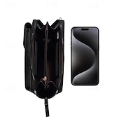 economico borsa per telefono universale-borsa per cellulare con tracolla per donna in pelle moda casual