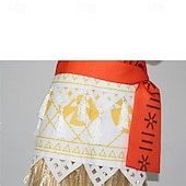 billige Jentekostymer-Prinsesse Moana Cosplay kostyme Drakter Cosplay for Dame Jente Barne Voksne Karneval Maskerade Fest Maskerade