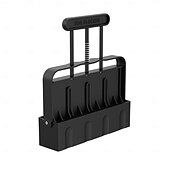 abordables outils à main de jardin-Bloqueur de sol amélioré, fabricant de blocs de sol avec poignée confortable, outil de blocage de sol à 4 cellules en ABS pour démarrer la germination des graines.