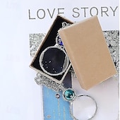 abordables Cadeau de fête des mères pour les femmes-rondom loupe collier cadeau lecture loupe pendentif collier pour personnes âgées loupe pour livres journaux lecture bijoux