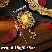 cheap Accessories and More-Rococo Baroque Victorian Brooch Pins Ren Faire Brooches Edwardian Women&#039;s Royal Masquerade Event / Party Adults&#039; Brooch