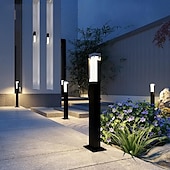 levne Světlo na cestě-venkovní světlo na sloupky venkovní led světla na cestu 30/40/60/80 cm hliníkové antracitové základní světlo, moderní designová zahradní lampa, ip65 odolná vůči povětrnostním vlivům, zahradní stojací