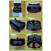 economico Elettronica per il benessere personale-Cuffie 3D VR Occhiali per realtà virtuale intelligenti Casco VR per iPhone/Smartphone Android Lenti del telefono con controller Binocolo