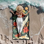 cheap Beach Towel Sets-Beach Towel Bath Towel Large 80cm x 160cm 3D Print Sea Pattern Towel Bath Towel Beach Sheet Blanket Classic 100% Micro Fiber Comfy Blankets