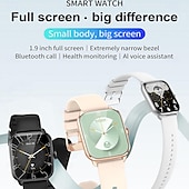 お買い得  スマートウォッチ-新しい Bluetooth 通話スマートウォッチ 1.9 インチ フルタッチスクリーン メンズ レディース フィットネス ブレスレット Android iOS スマートウォッチ用カスタムウォッチフェイス Menbox