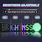 voordelige Decoratieve lichten-led auto teken ultra dunne flexibele led matrix paneel usb 5v bluetooth applicatie controle diy programmeerbare scrolling led teken voor auto party bruiloft festival, auto accessoires